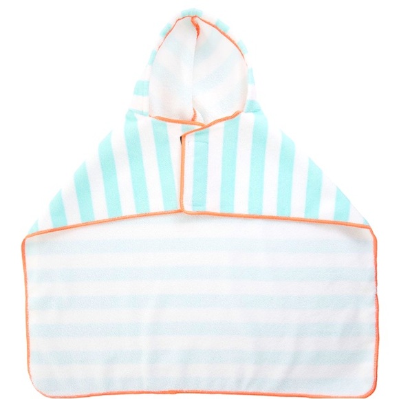 TOP PAW Striped Hooded Towel Super Absorbent Microfiber Size Small/Medium - Picture 4 of 9